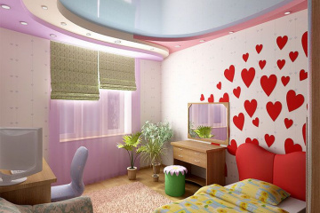 Как оригинально обустроить комнату размером 1,5×4,0 м для подростка-девочки? BlogStroiki Внутренняя отделка дома