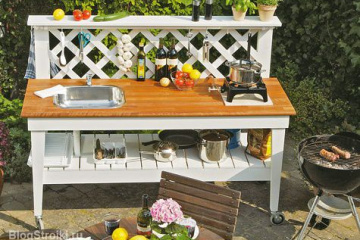 Делаем летнюю кухню на даче своими руками BlogStroiki Кухня и столовая