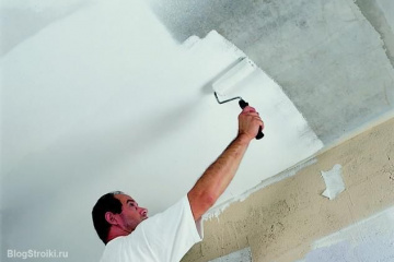 Можно ли и как покрасить потолок после водоэмульсионной краски эмалью? BlogStroiki Потолки. Утепление потолка