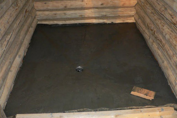 Строю русскую баню, в которой хочу сделать полы по грунту из бетонной стяжки и плитки, сейчас цокольная часть фундамента 0,5 м. Как утеплить в бане бетонный пол. BlogStroiki Полы. Ламинат.Линолеум