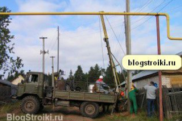 Установка опор ВЛ -0.4 кВ в сельской местности BlogStroiki Инженерные системы загородного дома. Газ. Электричество.