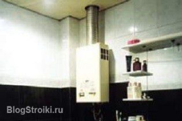 Газопровод проходит через ванную комнату можно установить в ней газколонку BlogStroiki Инженерные системы многоэтажек. Вода. Отопление. Газ. Электр.