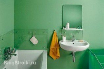 Красим стены в ванной комнате водоэмульсионной краской правильно BlogStroiki Ремонт ванной комнаты