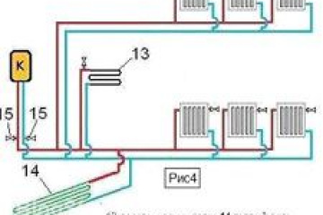 Система отопления для частного двухэтажного дома, схема монтажа оборудования BlogStroiki Инженерные системы загородного дома. Газ. Электричество.