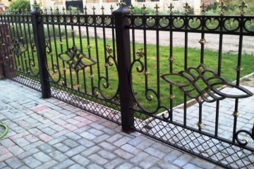 Забор кованый BlogStroiki Заборы, ворота,навесы