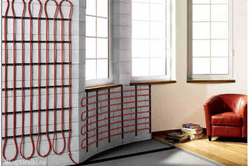 Как выполнить стеновое отопление дома, квартиры? BlogStroiki Инженерные системы многоэтажек. Вода. Отопление. Газ. Электр.
